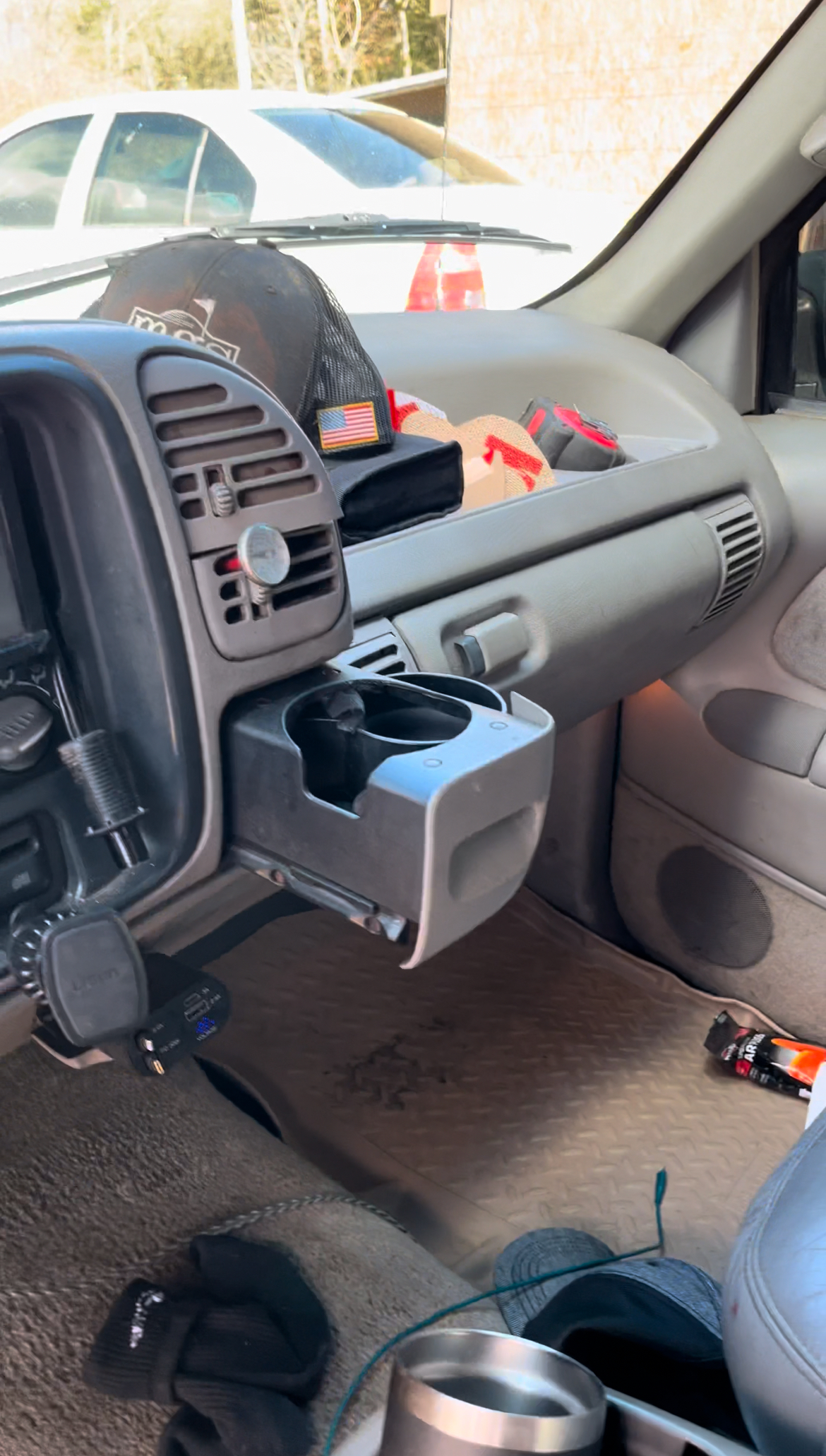 Truck Interior Before Detailing